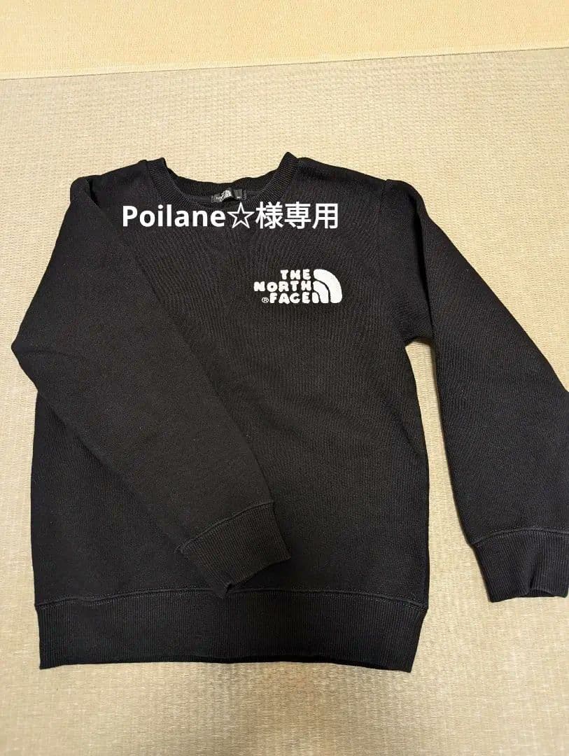 THE NORTH FACE トレーナー 黒、ノドマジャケット140