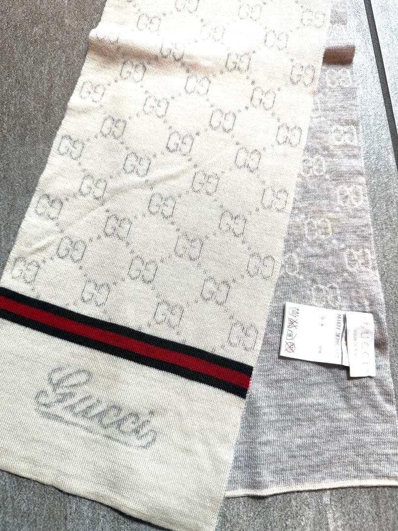 GUCCI キッズ　マフラー　美品