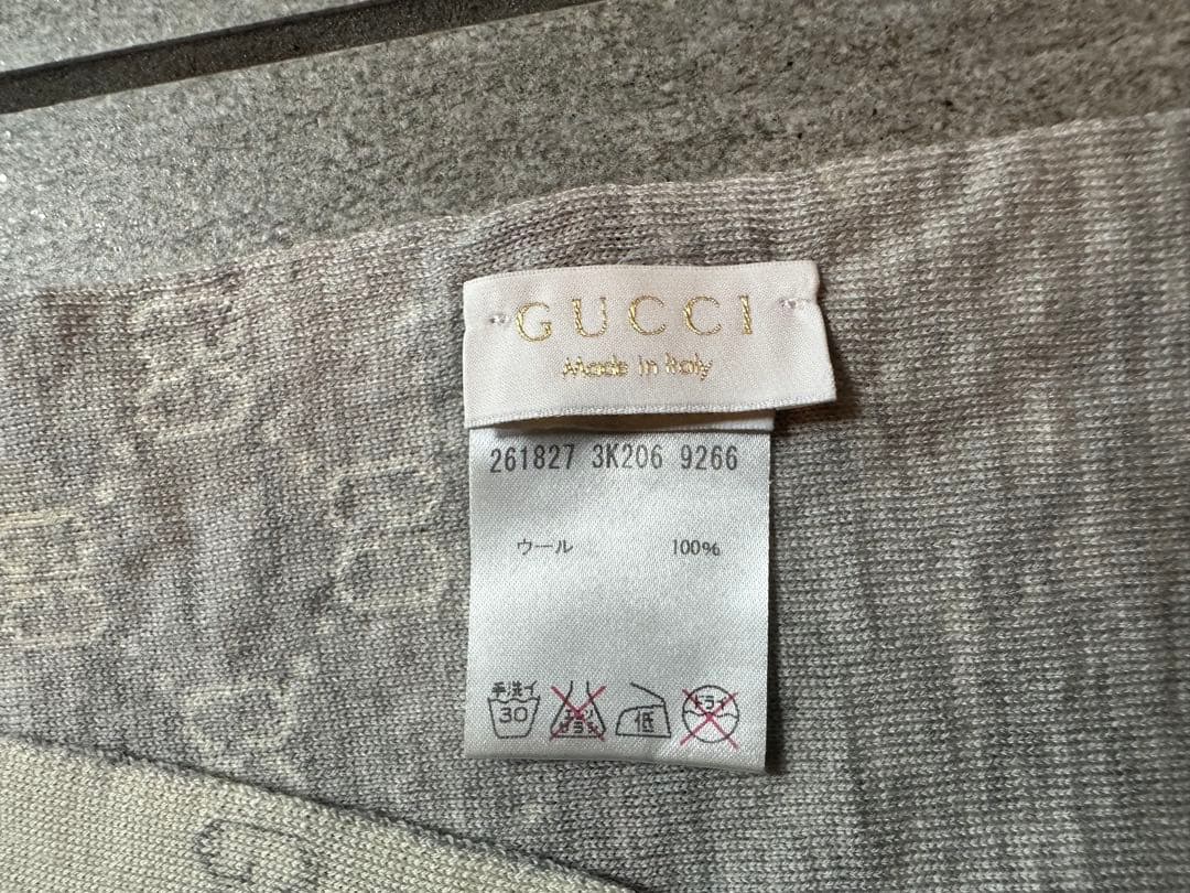 GUCCI キッズ　マフラー　美品