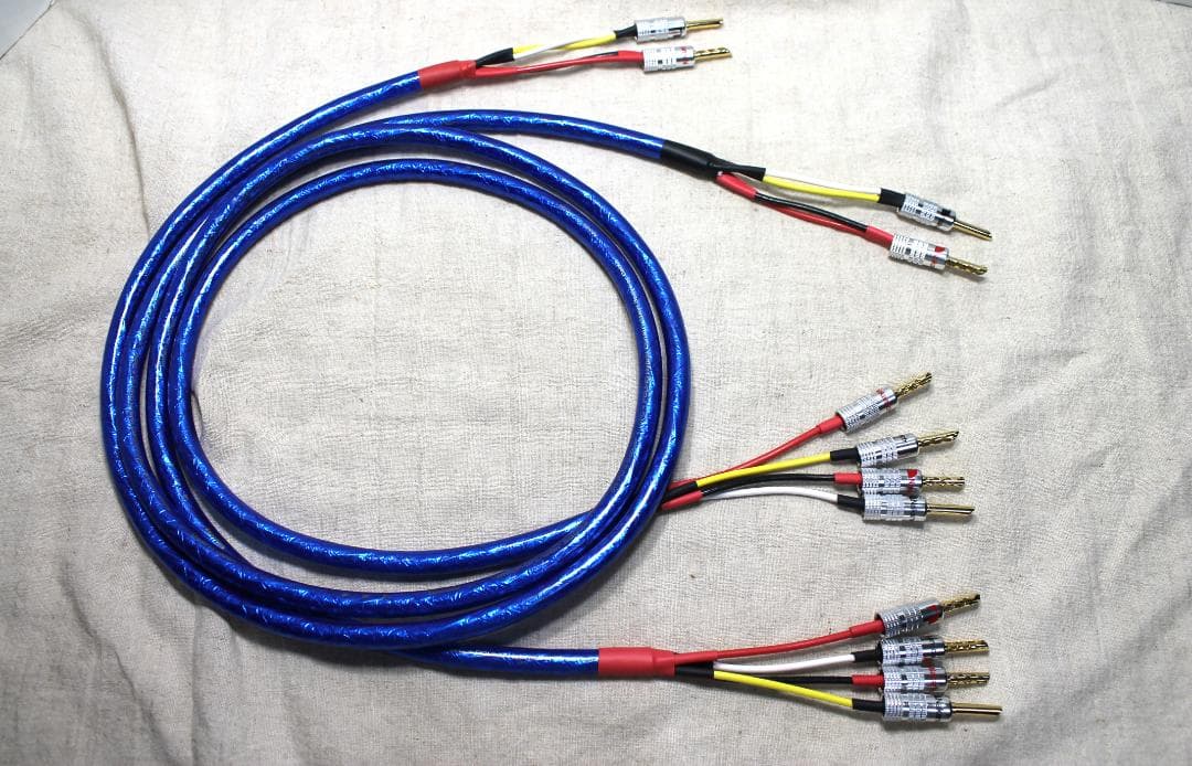 わたる　5500α　ZONOTONE　1.8m2本　2出力4入力用です。