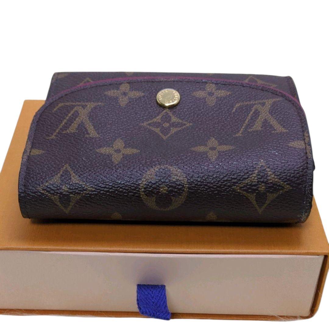 ルイヴィトン モノグラム ポルトフォイユ アリアンヌ フューシャ　折り財布