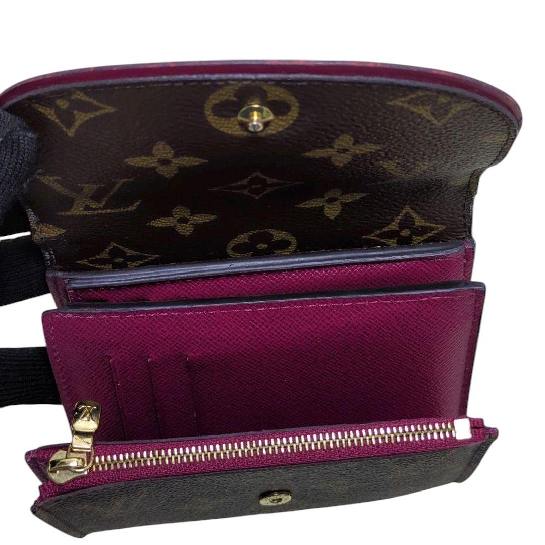 ルイヴィトン モノグラム ポルトフォイユ アリアンヌ フューシャ　折り財布