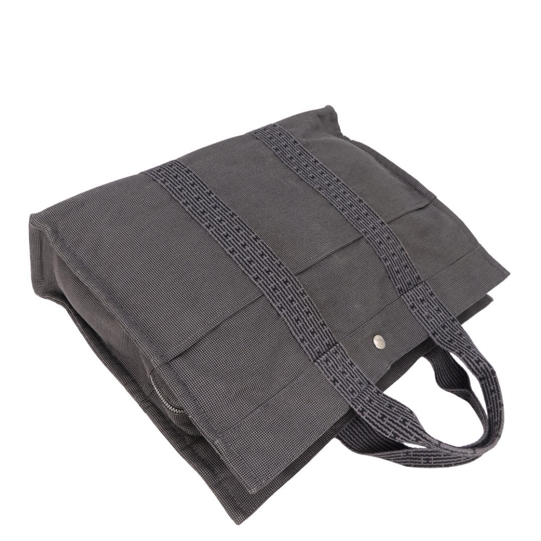 本物 良品 ■エルメス■エールライン MM カデナ付 ハンドバッグ トートバッグ