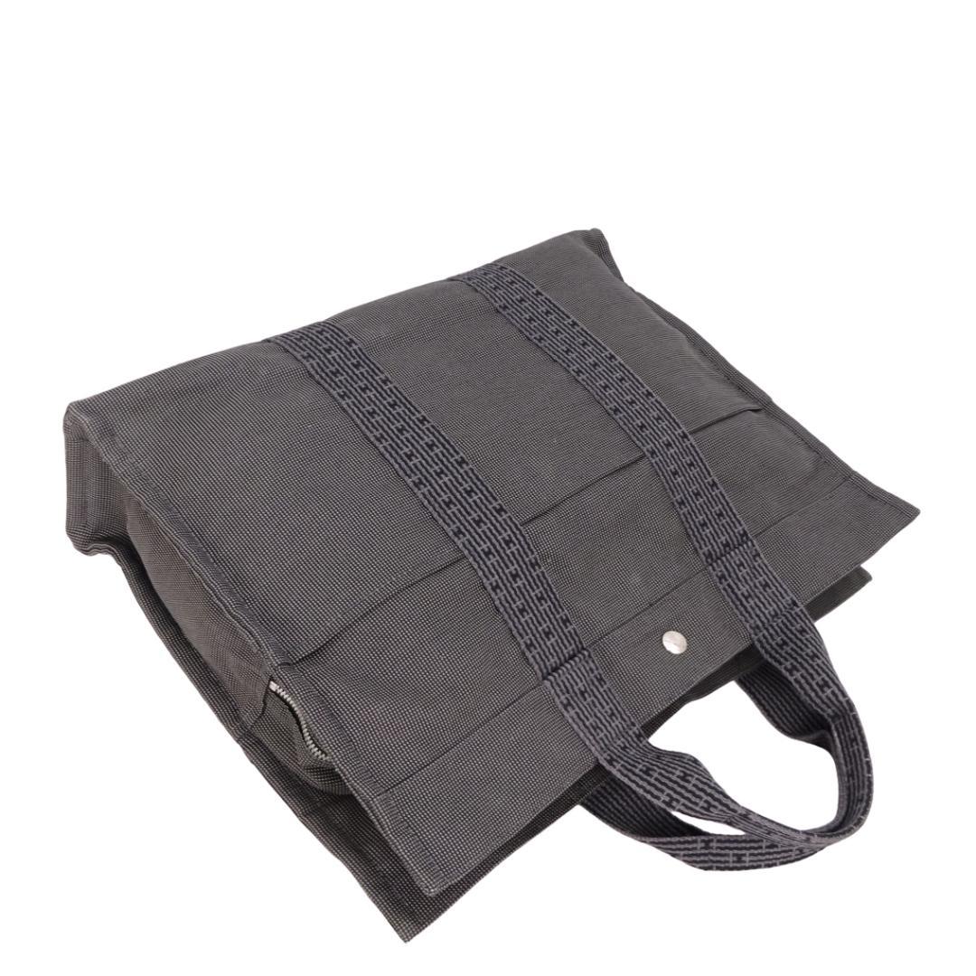 本物 良品 ■エルメス■エールライン MM カデナ付 ハンドバッグ トートバッグ