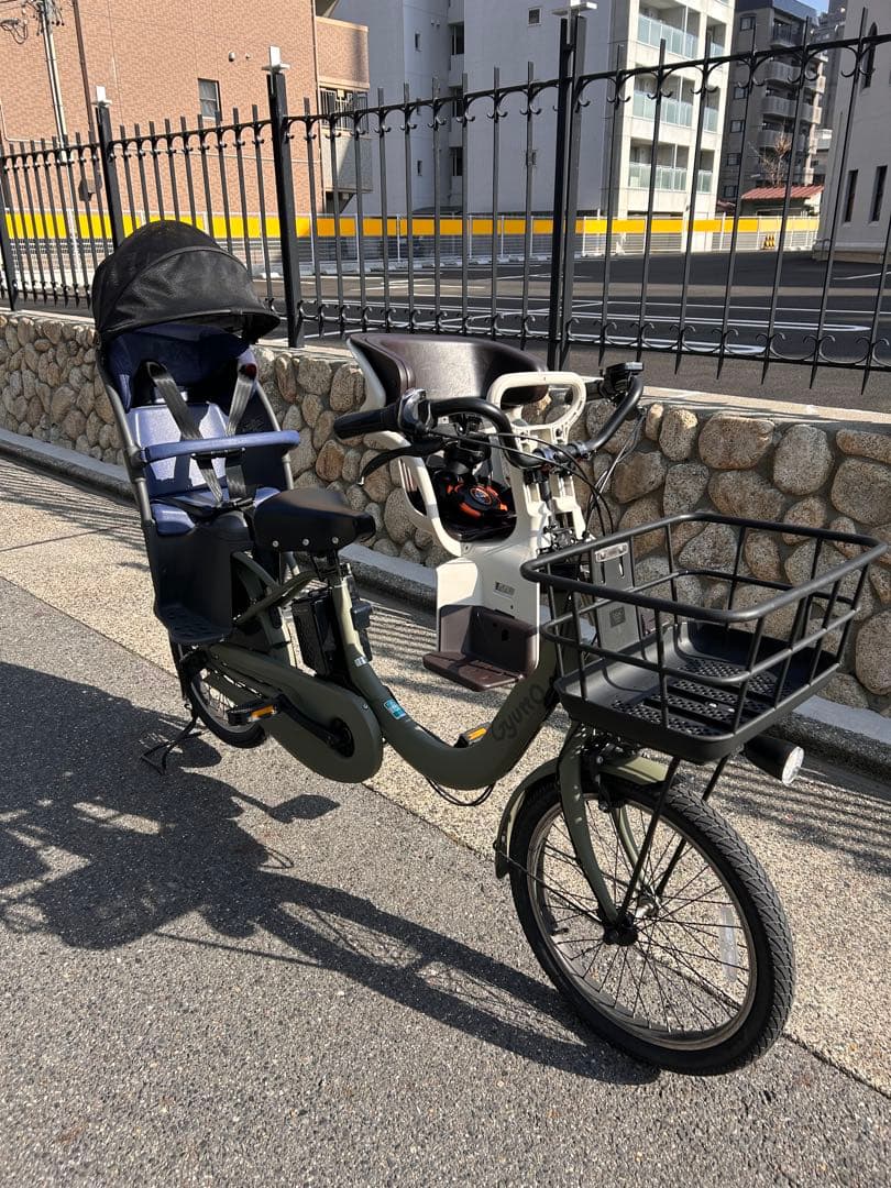ギュットクルーム　電動アシスト自転車 チャイルドシート付　BE-FRD032