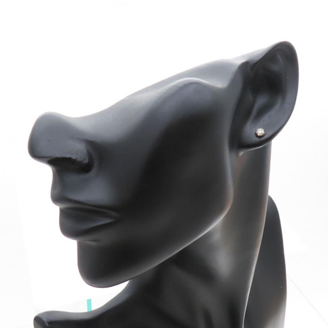 K18YG 天然　ダイヤモンド0.23ct 片耳　ピアス　新品　お買い得‼︎