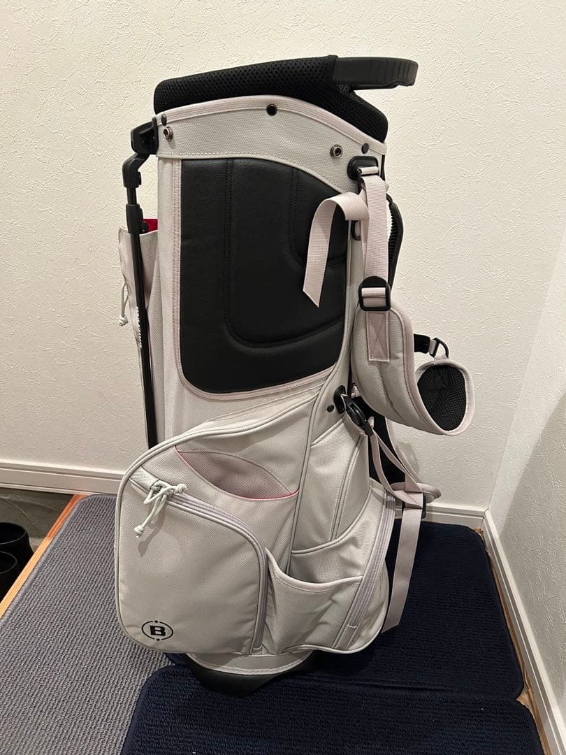 【JALコラボ商品】BRIEFING キャディバッグ ホワイト