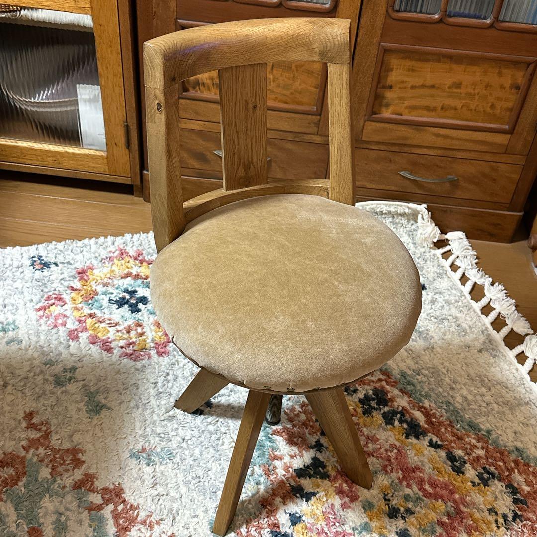 クラッシュゲート　ファソラ　ダイニングチェア　ベルベットジンジャー