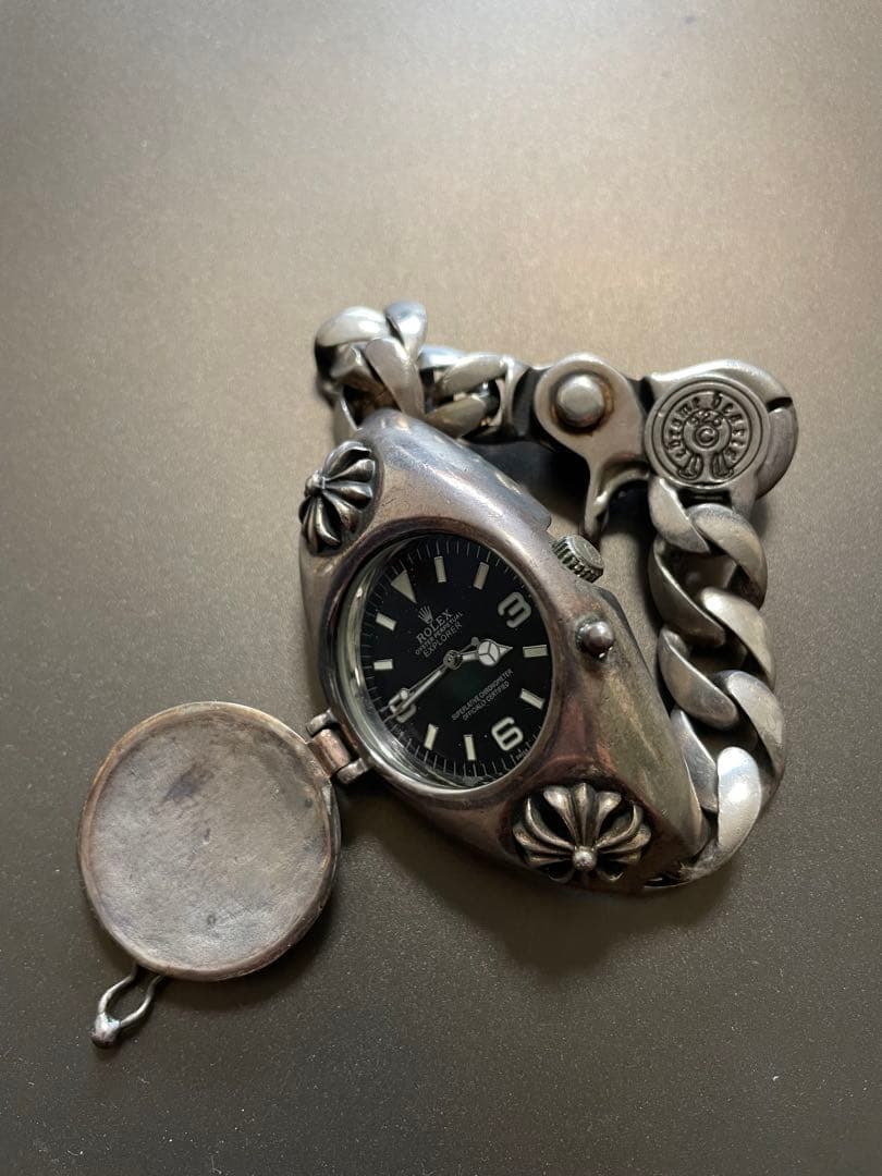 シルバー925 ウォッチケース & ウォッチ