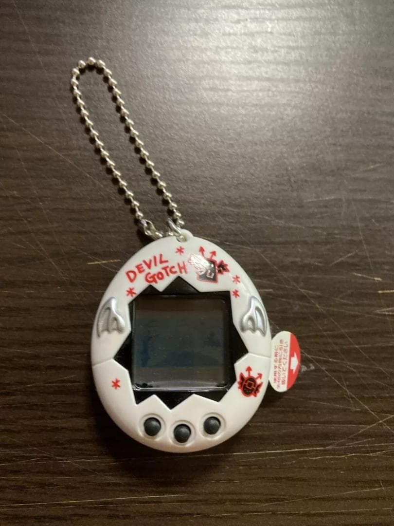 【開封品美品】デビルっちのたまごっち　ホワイト　動作未確認　SHB83