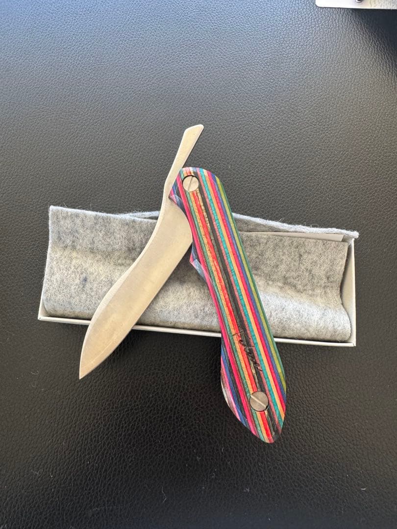 8*1様 FEDCA CLEVER TONG ストライプ柄　ナイフセット