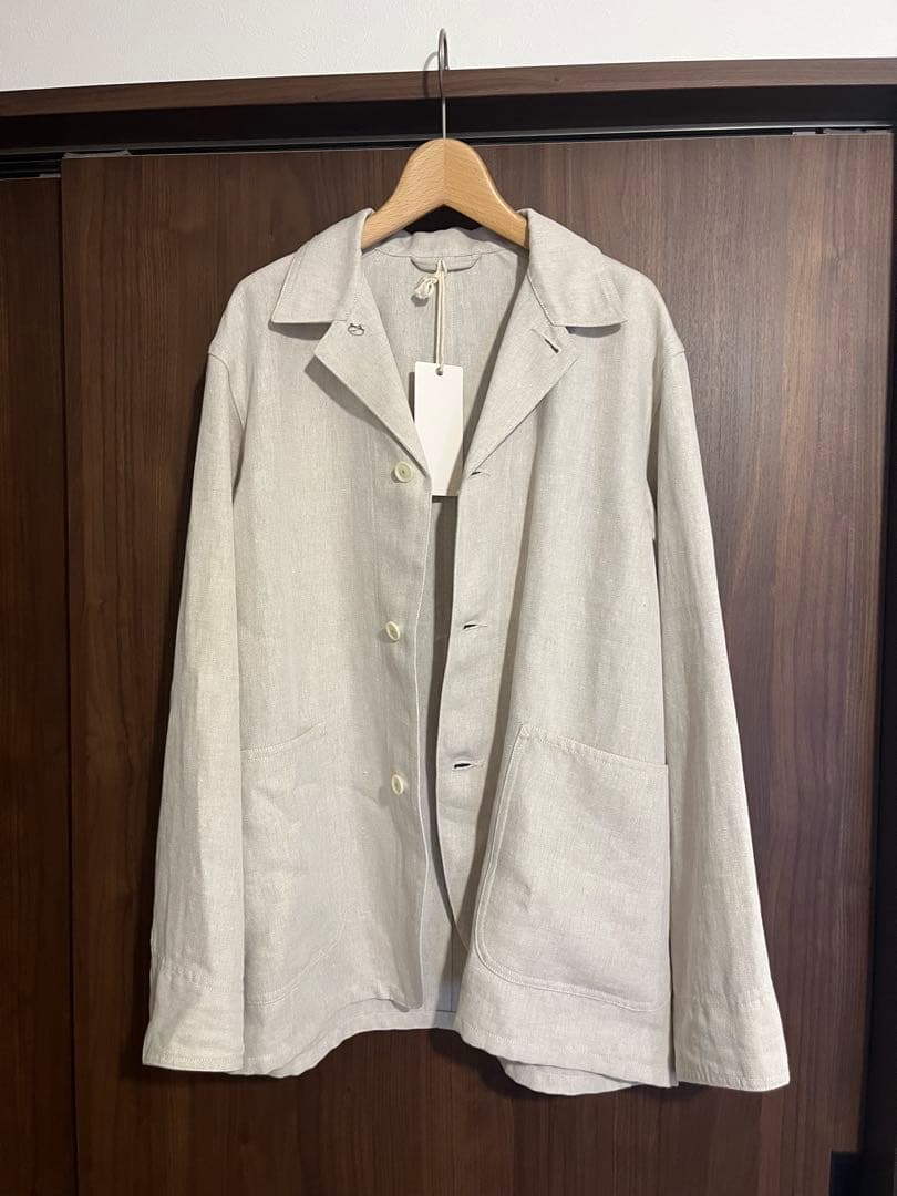 ジャケット・アウター MAATEE&SONS LINEN COVER ALL JACKET