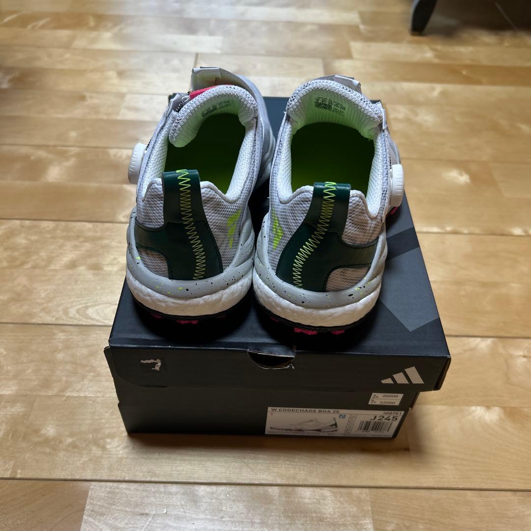 adidas ゴルフシューズ レディース　コードカオス25ボア