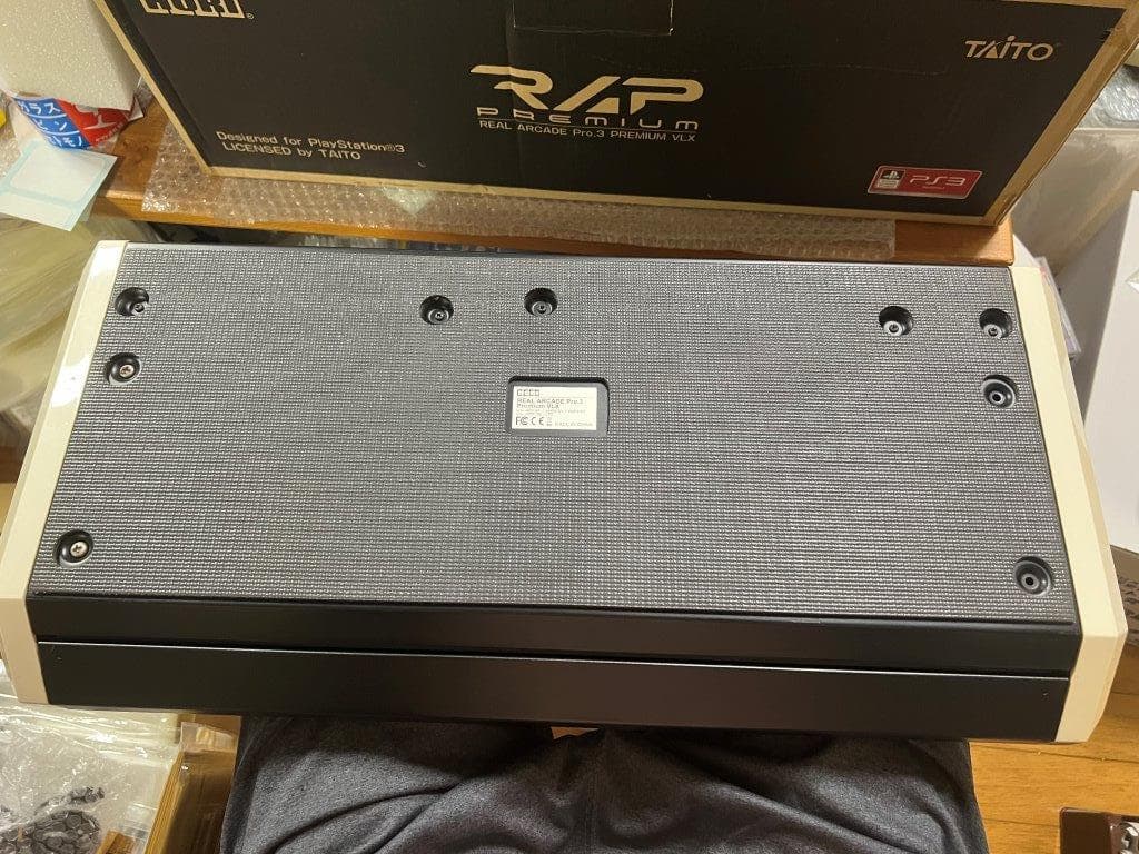 PS3 アーケードスティック RAP3プレミアム VLX HP3-61 箱痛（中