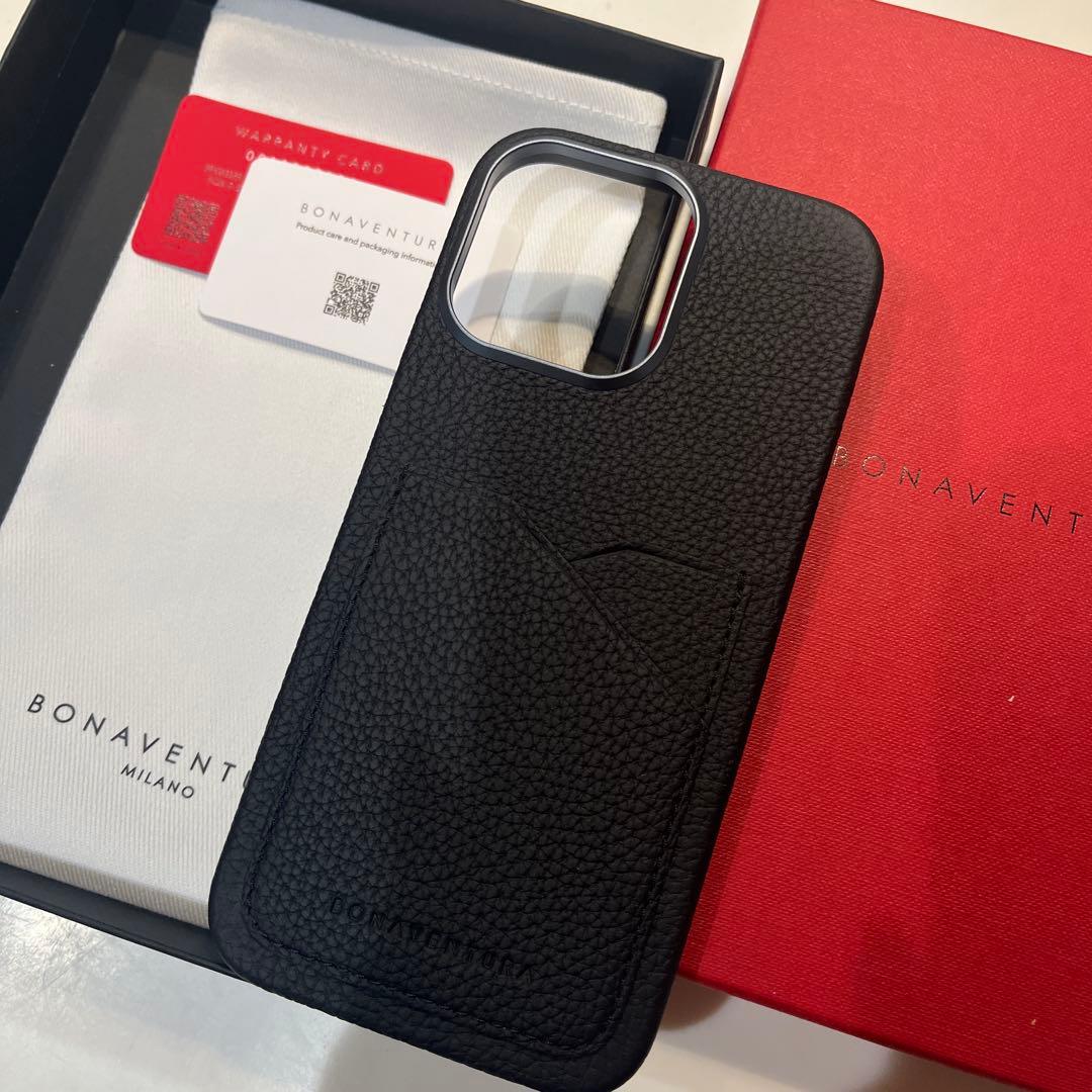 BONAVENTURA iPhone用ケース ブラック