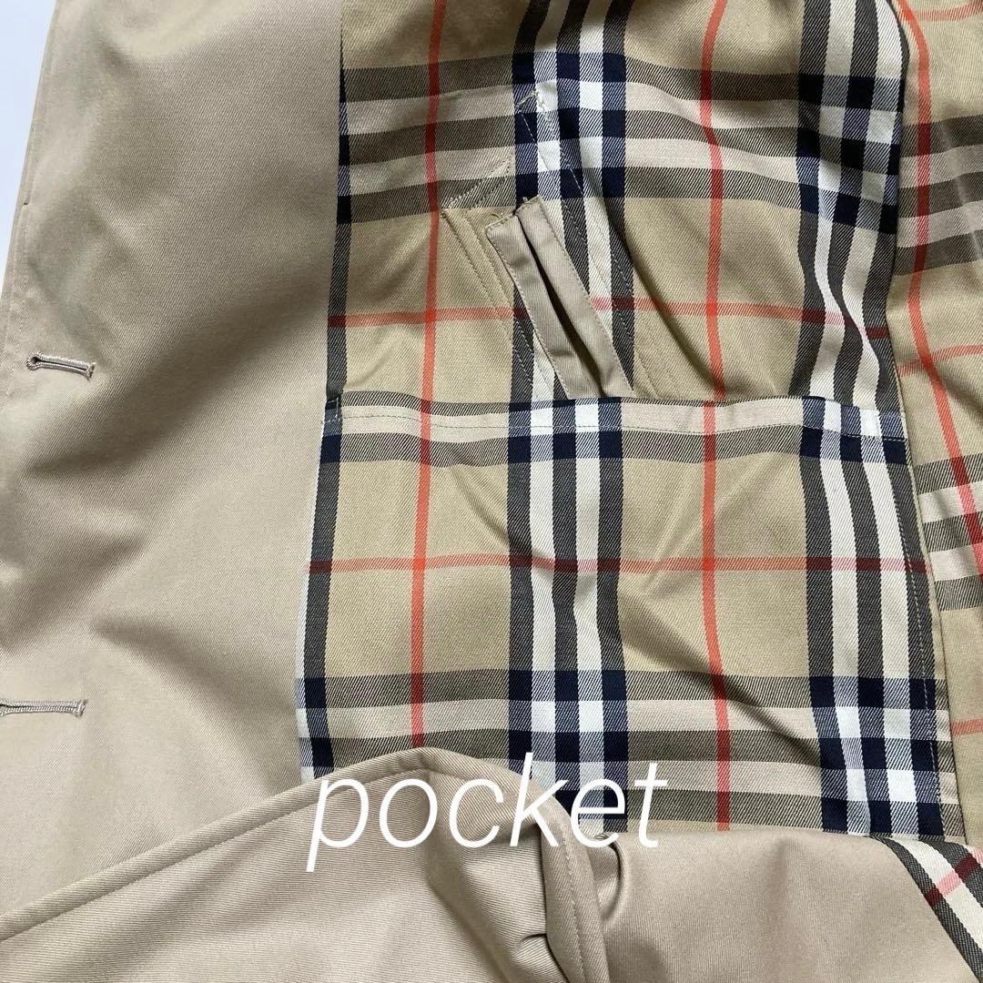 美品　バーバリー　トレンチコート　ノバチェック　ベルト付き　L〜LL