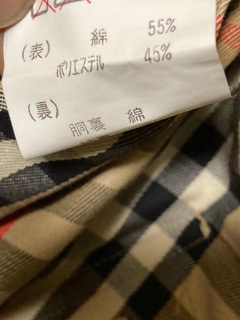 美品　バーバリー　トレンチコート　ノバチェック　ベルト付き　L〜LL