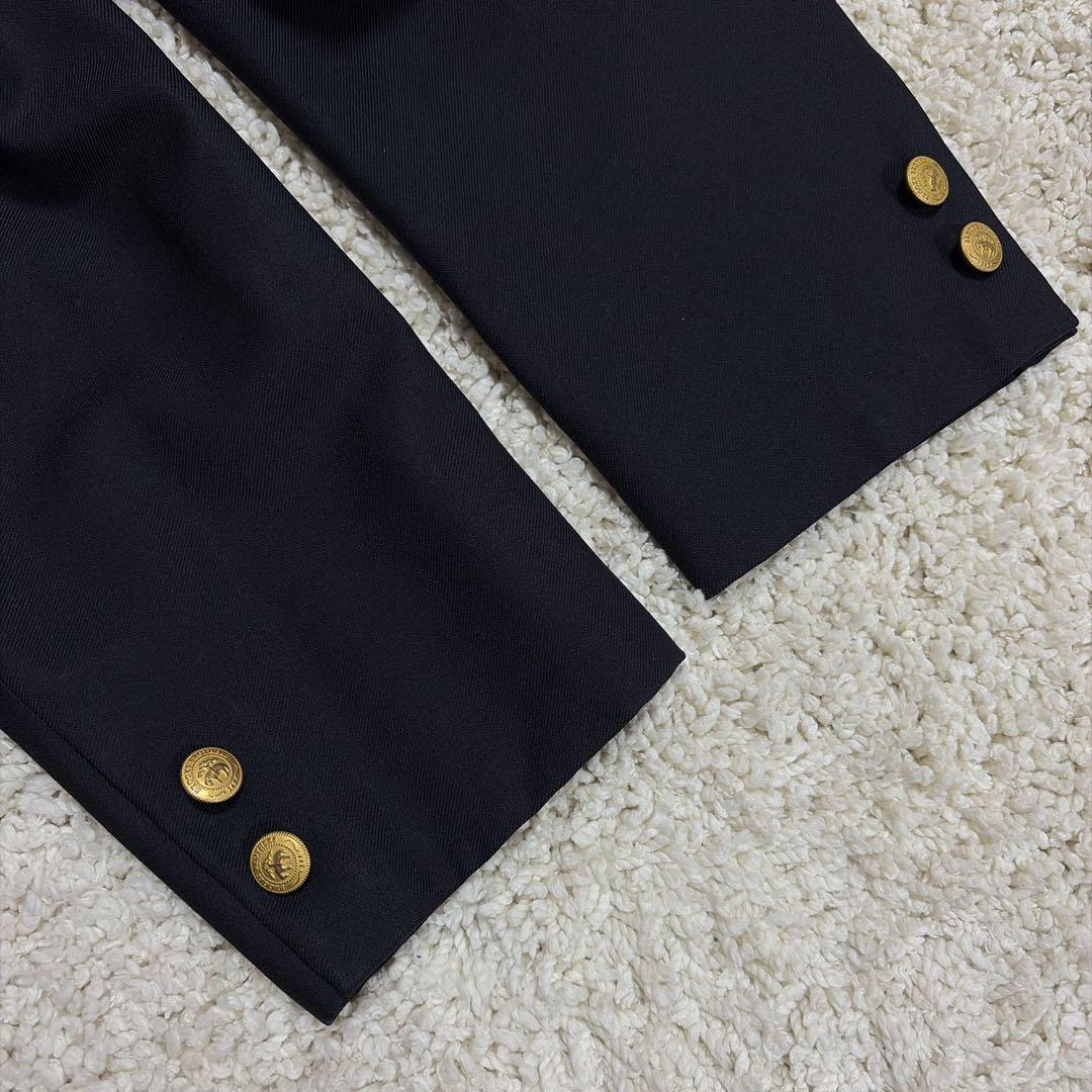 【極美品】ブルックスブラザーズ 346 紺ブレ 金ボタン 3ボタン 段返し 3B