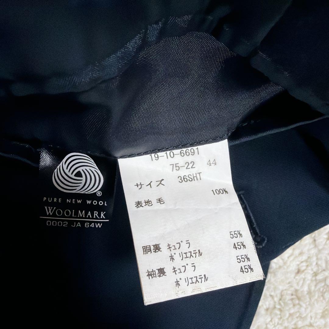 【極美品】ブルックスブラザーズ 346 紺ブレ 金ボタン 3ボタン 段返し 3B