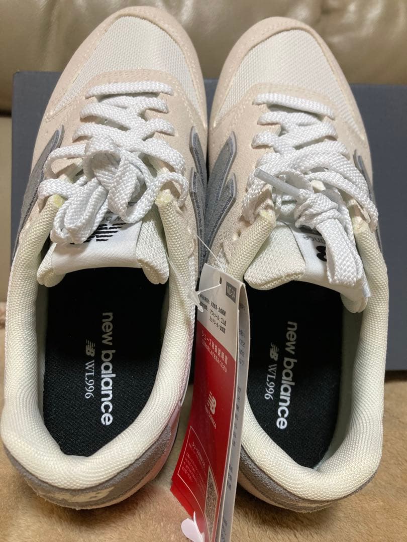 New Balance WL996 SJ2 スニーカー　ベージュ　23.5