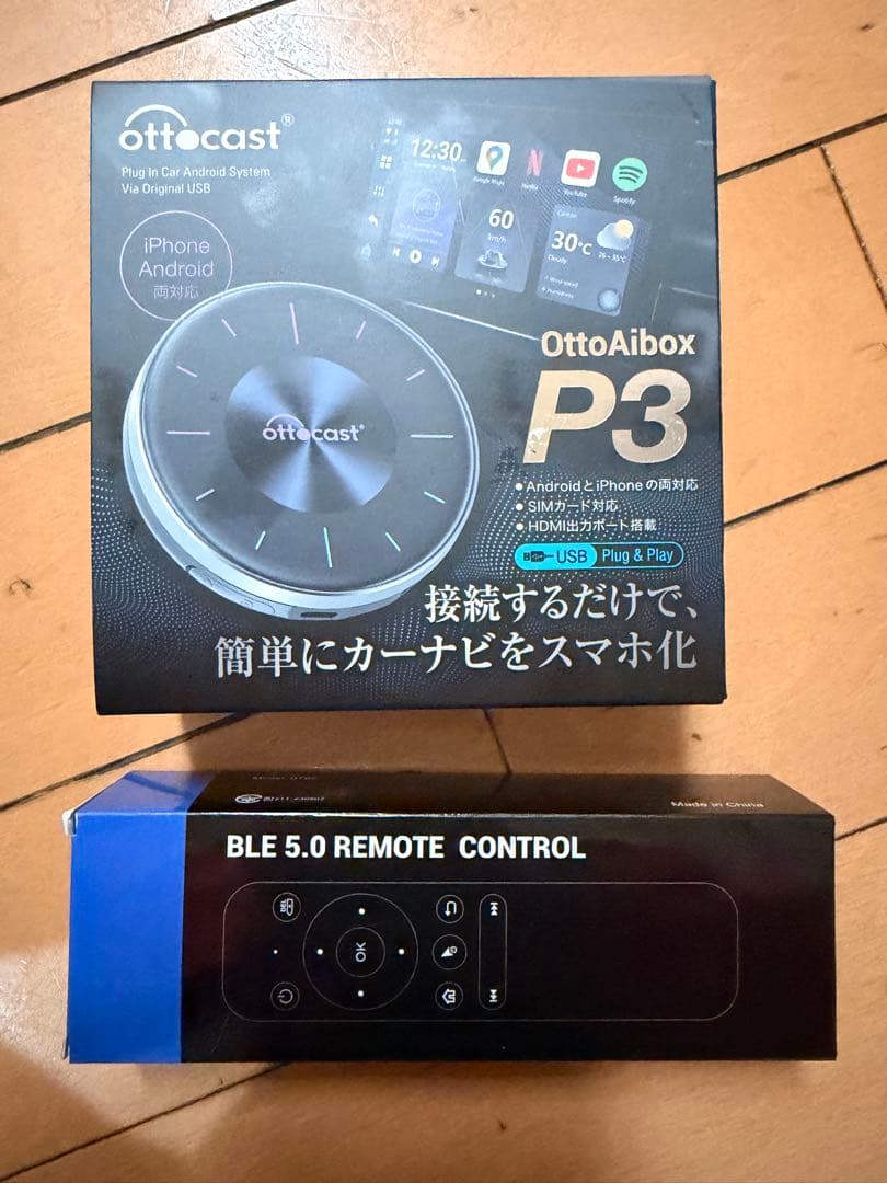 ほぼ新品　技適取得済　オットキャストP3 8GBメモリ128ストレージ　リモコン