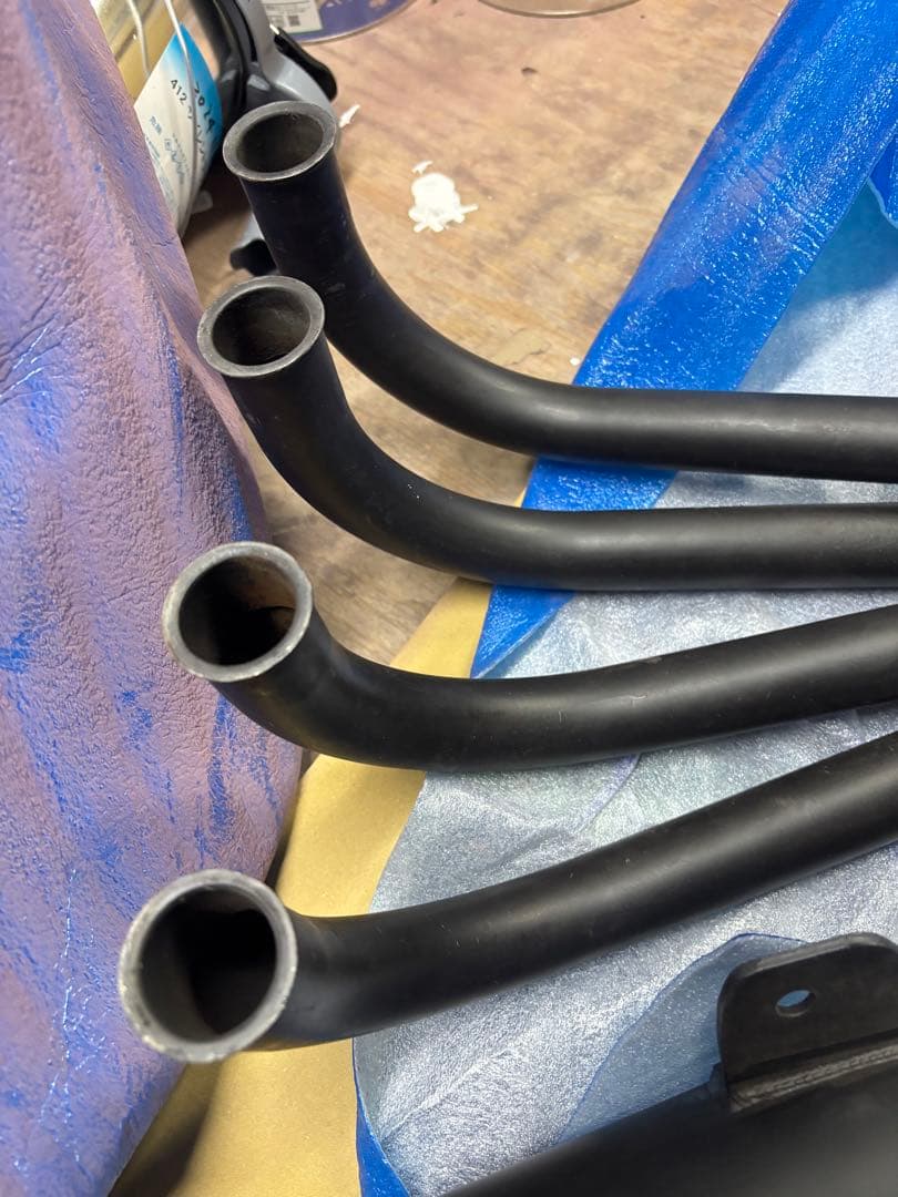 Vance & Hines マフラー 耐熱塗料マットブラック