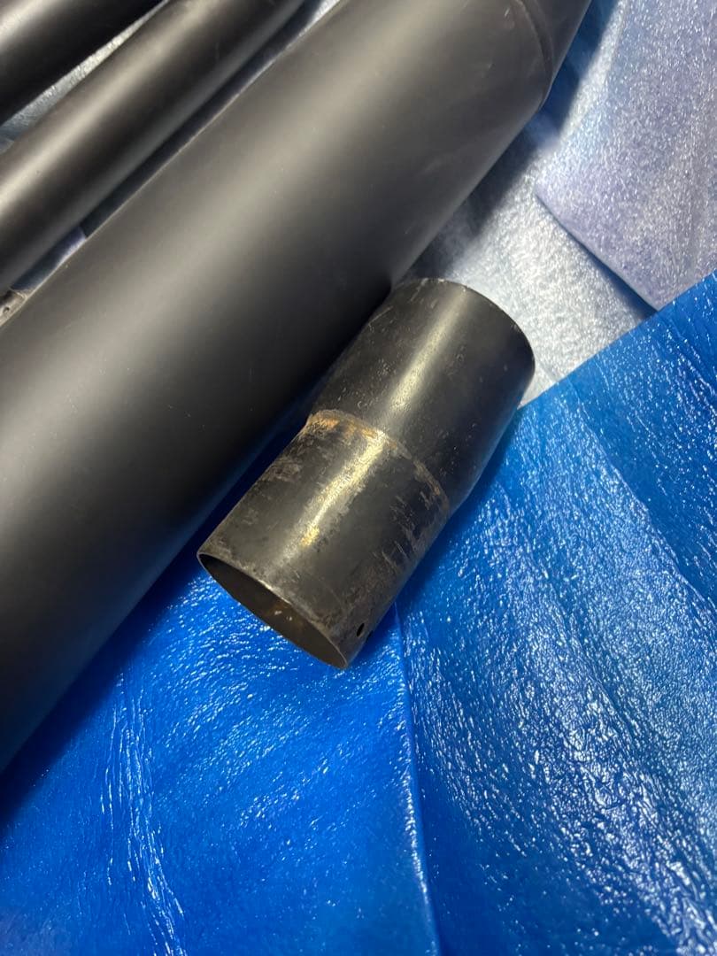 Vance & Hines マフラー 耐熱塗料マットブラック