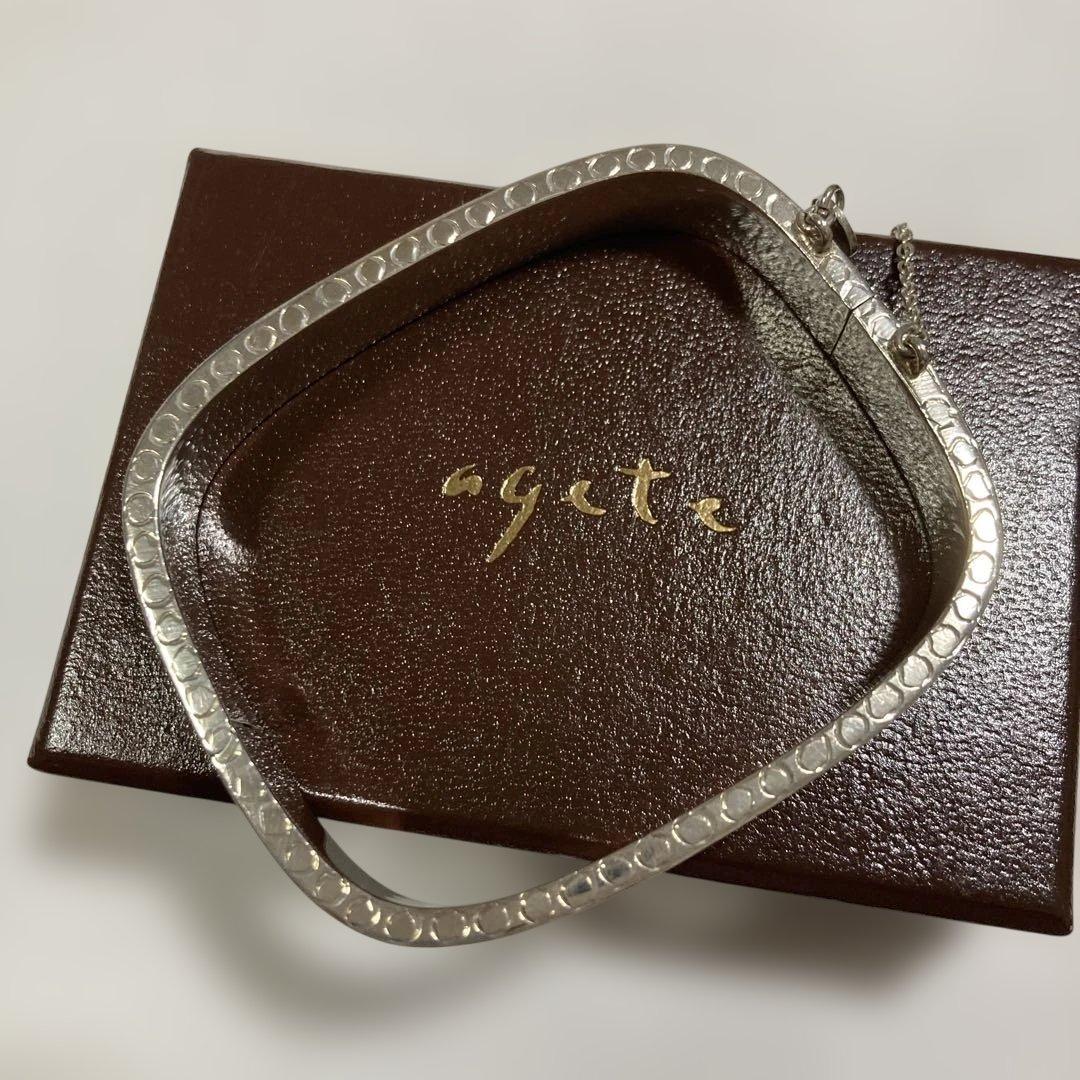 smile ♪ アガット シルバーバングル