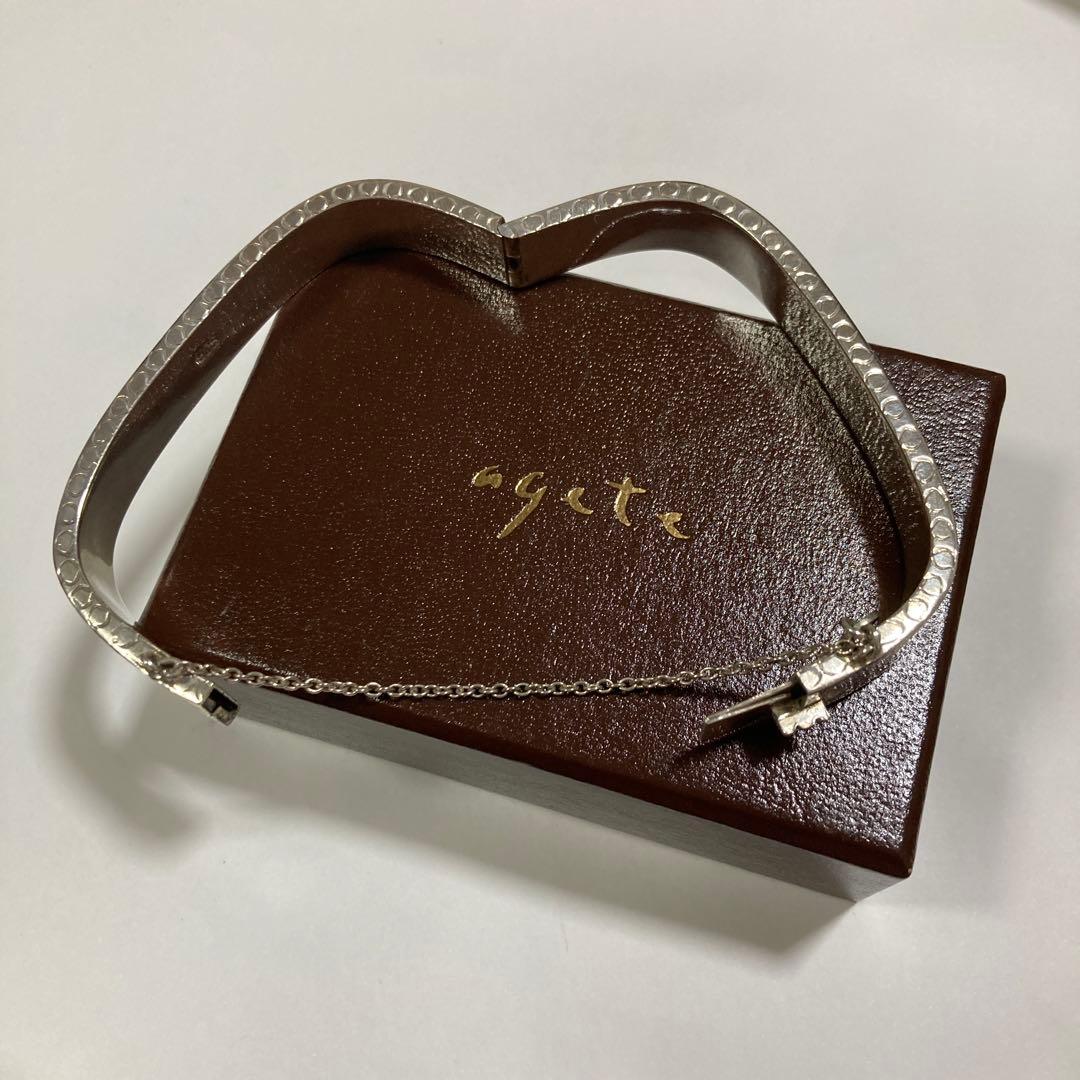 smile ♪ アガット シルバーバングル