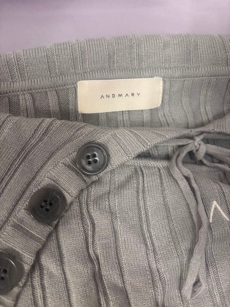 ワンピース Isabel knit mini dress andmary