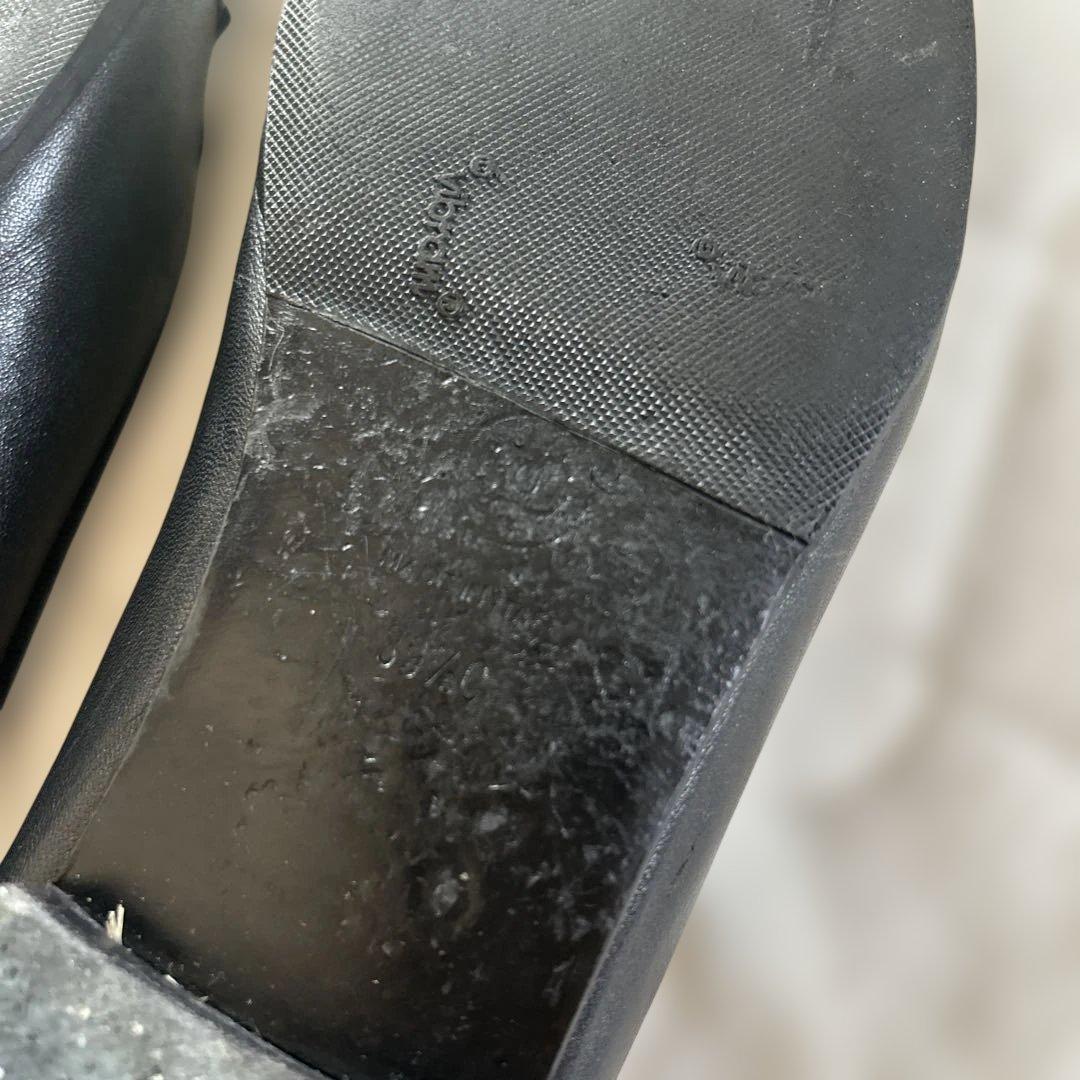 希少サイズ！シャネル バレリーナ バレエシューズ ブラック 39.5