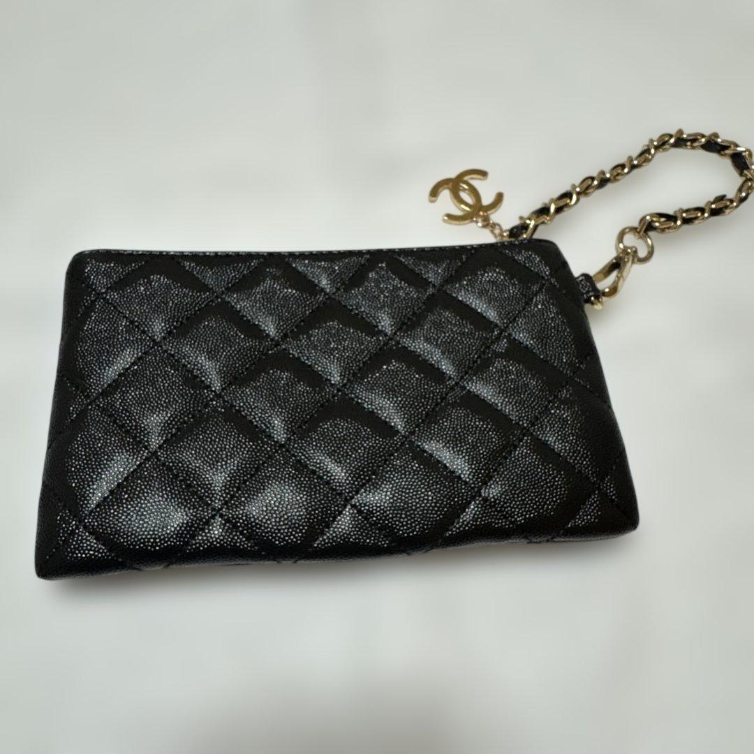 CHANEL ブラック ポーチ　ノベルティ
