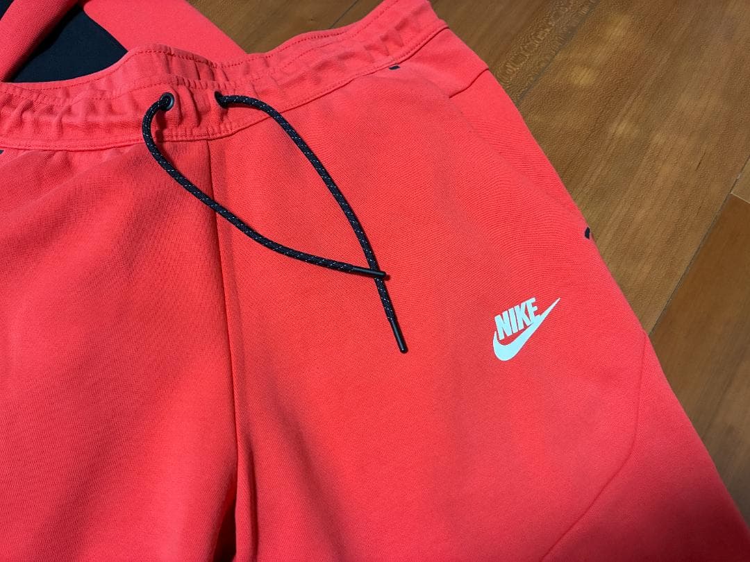 central cee愛用 NIKE テックフリース セットアップS レッド