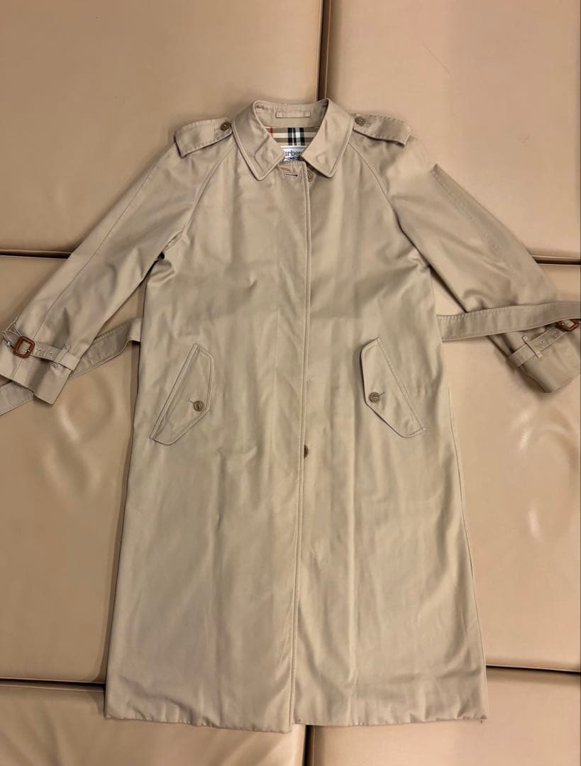 美品 バーバリー トレンチコート　三陽商会 ノバチェック L11号(ベルト付き)