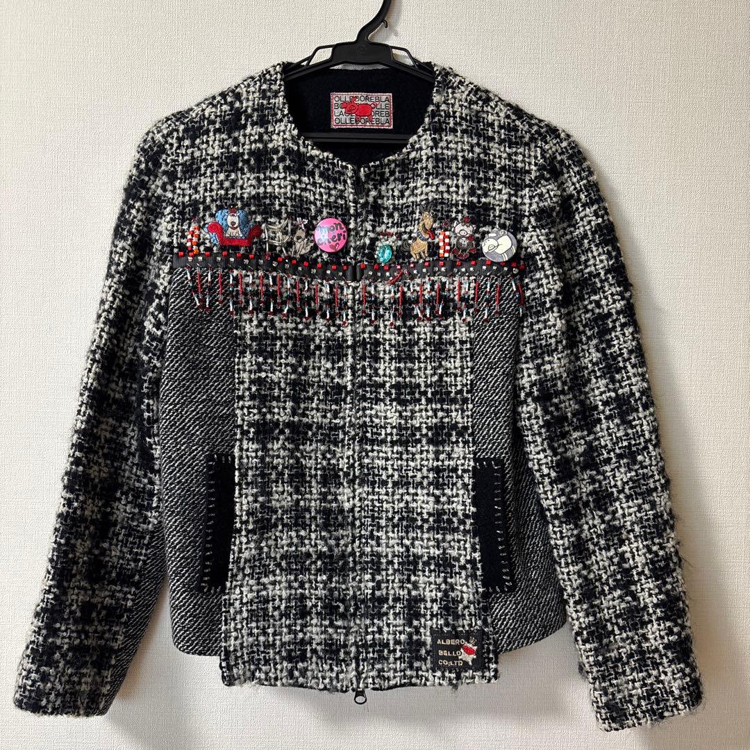 アルベロベロ　ツイードジャケット