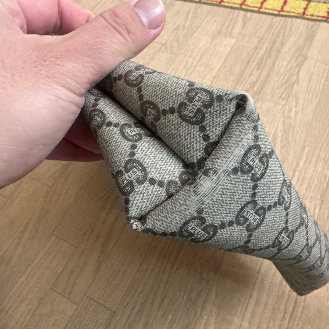GUCCI Plus グレー トートバッグ