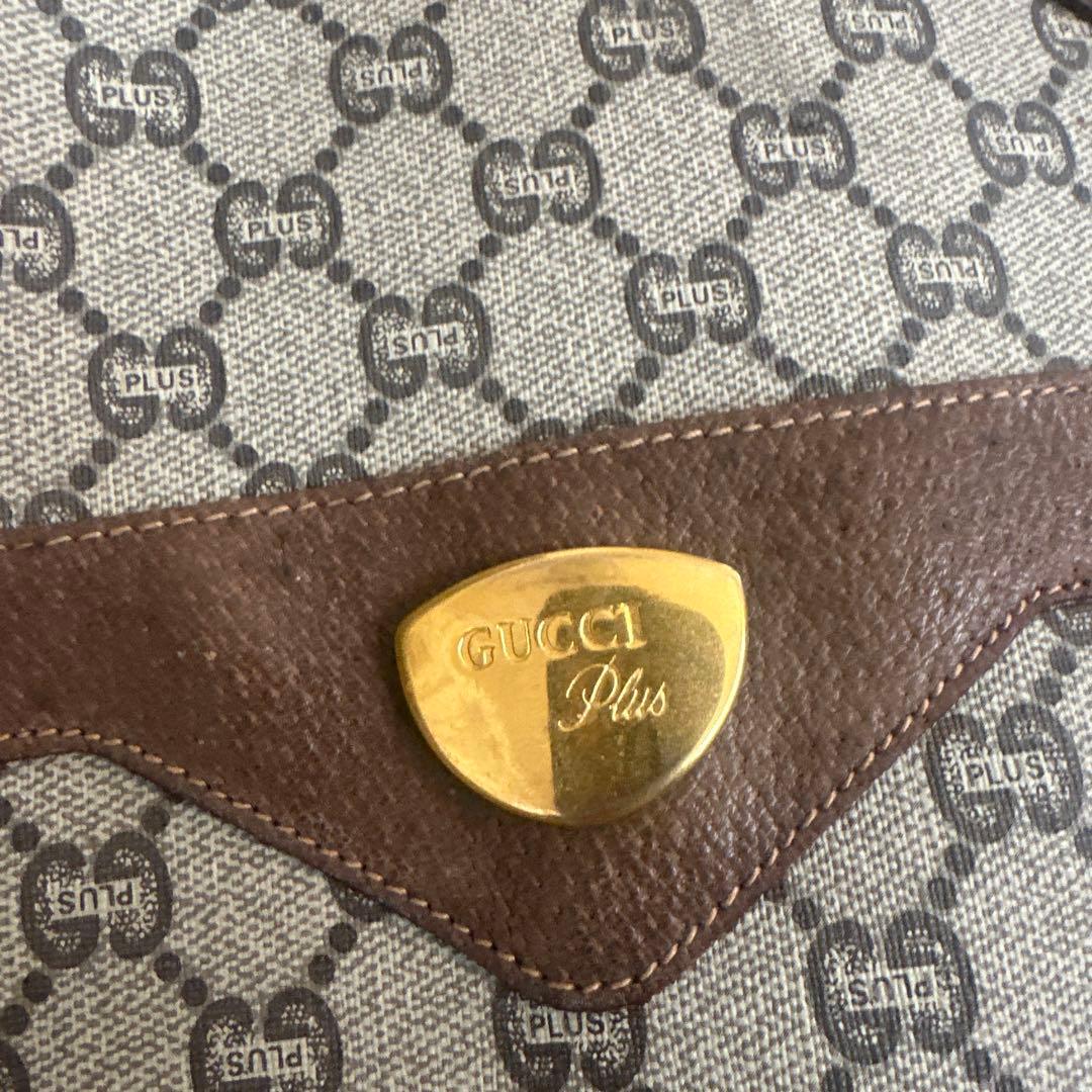 GUCCI Plus グレー トートバッグ