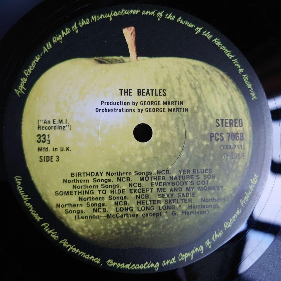 UKニアミント盤The Beatles ホワイトアルバム