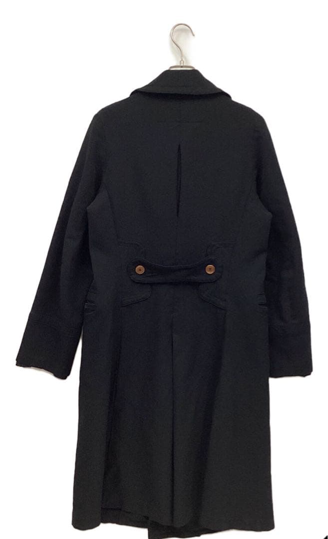 ん2012 コムデギャルソンロングコートポリ縮絨