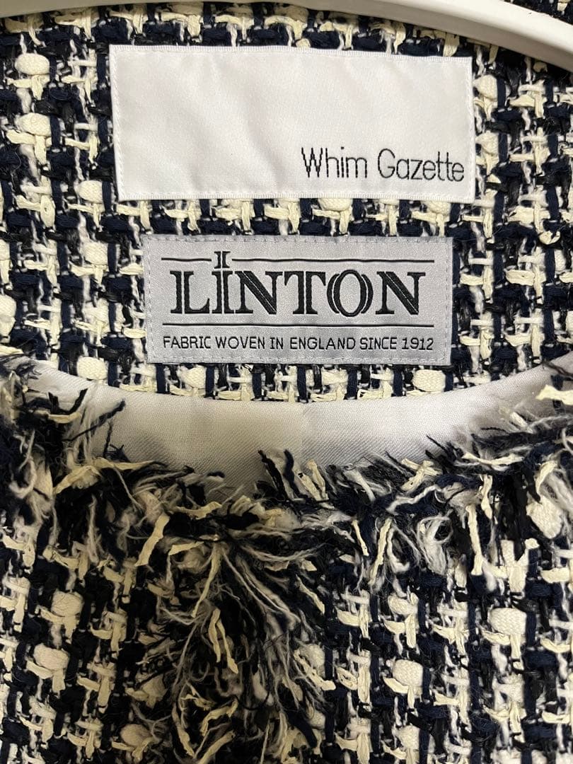 whimgazett ウィムガゼット　リントン　ツイードジャケット