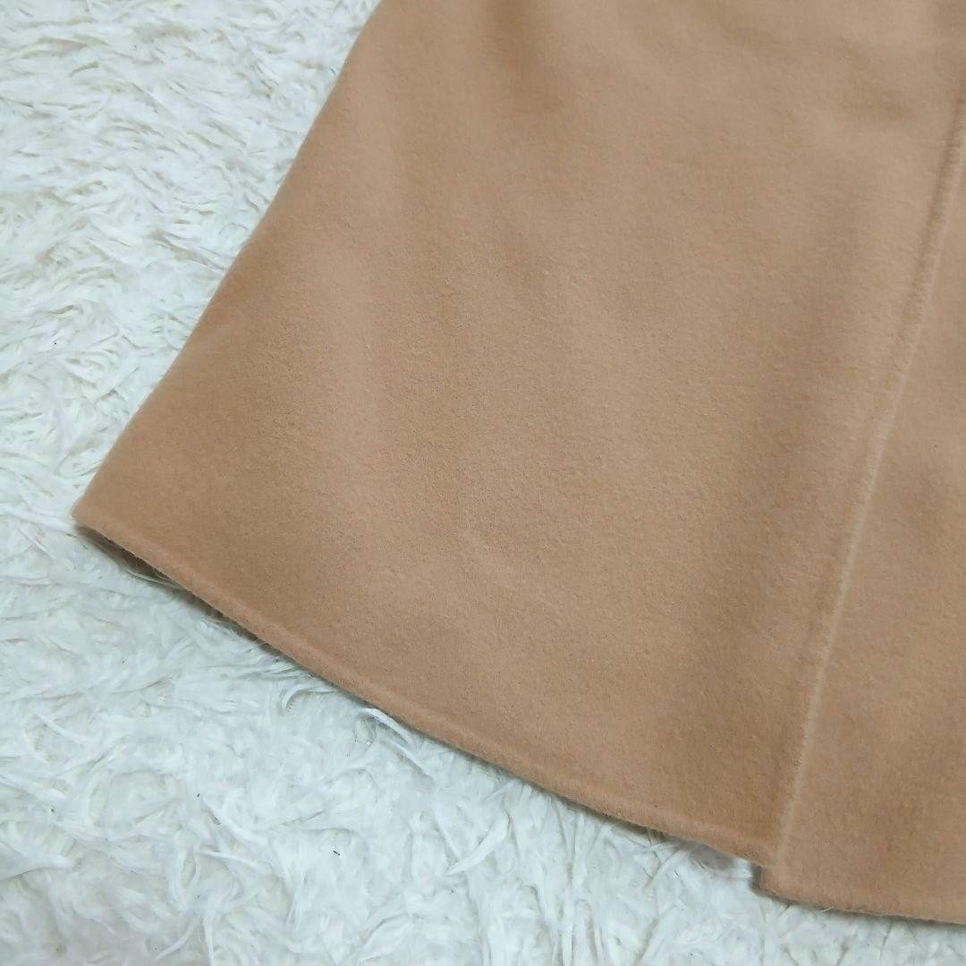 【23区】22AW【蛯原友里さん着用】ウールリバー ロングコートキャメル