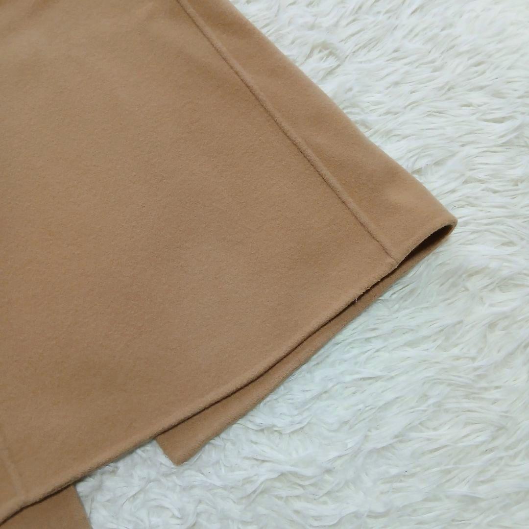 【23区】22AW【蛯原友里さん着用】ウールリバー ロングコートキャメル