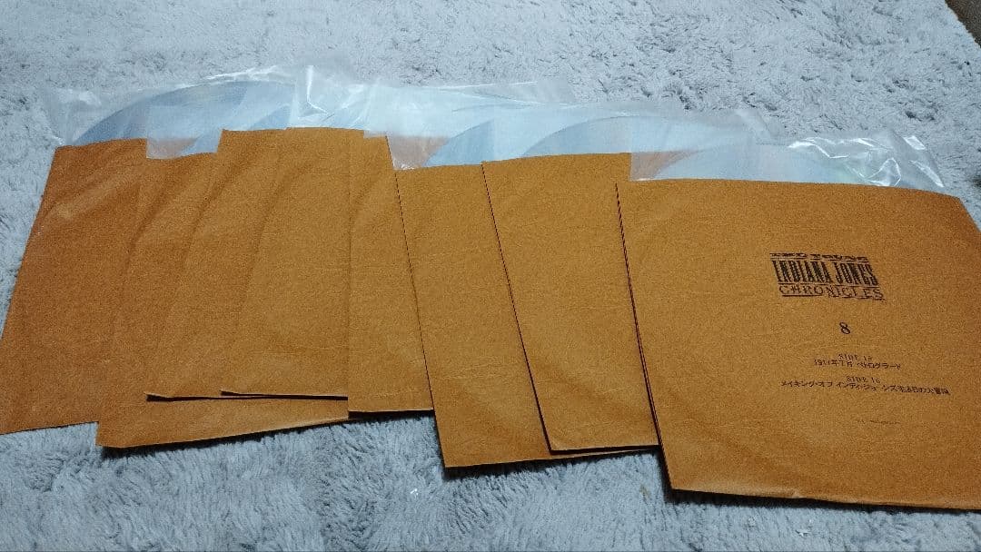 インディジョーンズ　クロニクルズ　若き日の大冒険　８枚LD