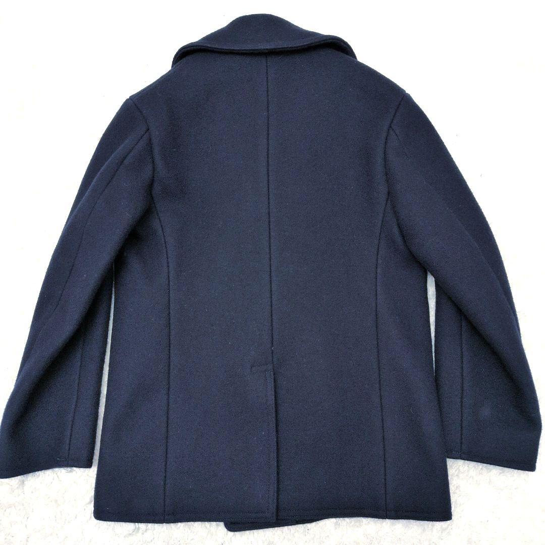 【美品】バズリクソンズ　BR11554　ピーコート　ミリタリー　海軍　ネイビー