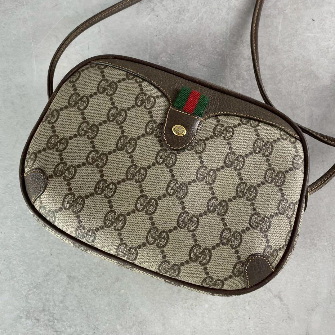 GUCCI オールドグッチ シェリーライン GGスプリーム ショルダーバッグ