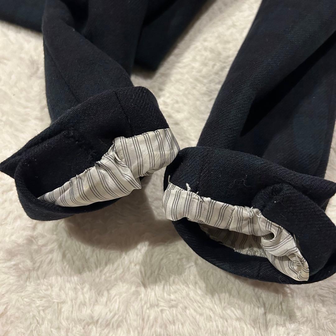 【美品】ブルックスブラザーズブラックフリース　チェスターコート　ブラックウォッチ