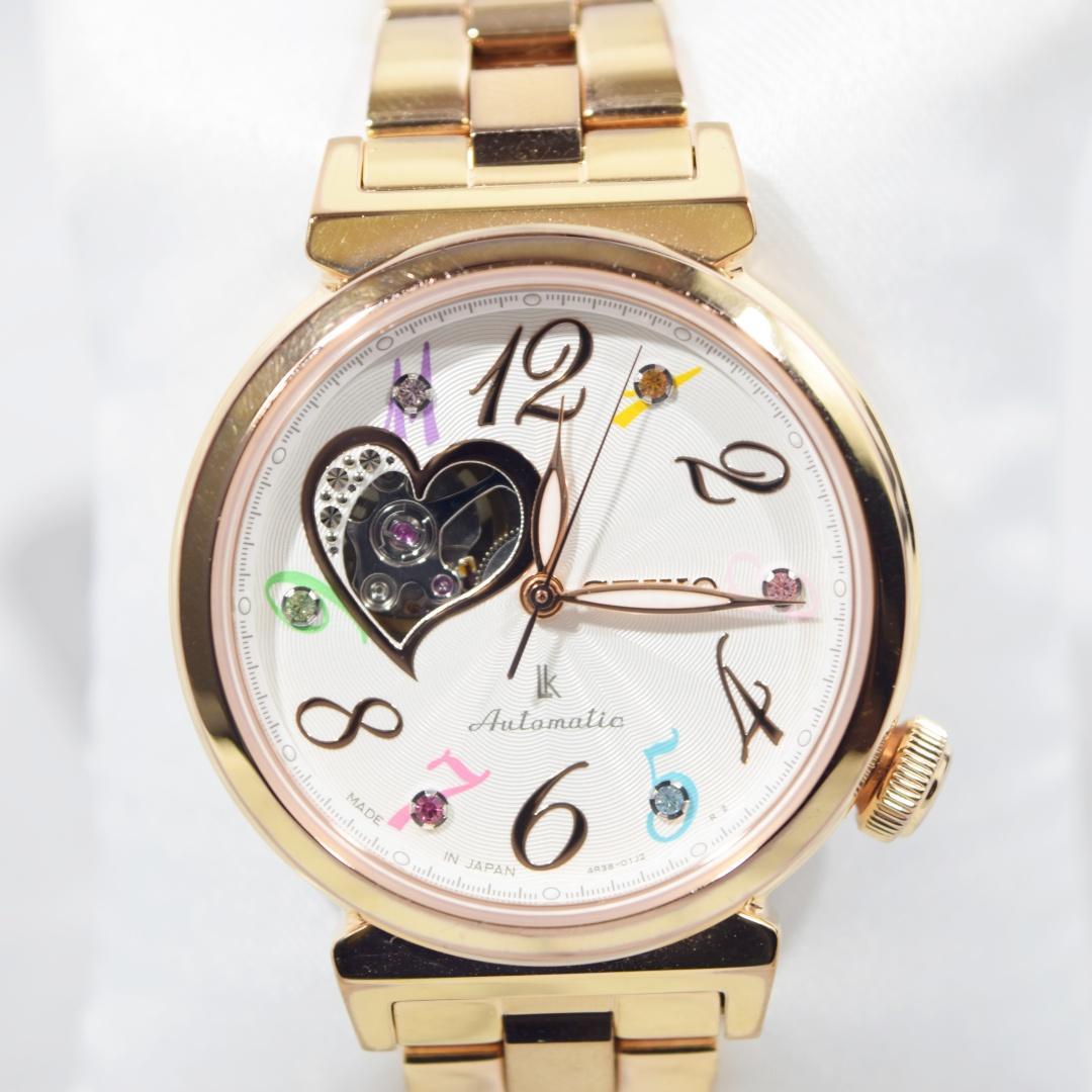 [超美品 1500本限定] セイコー ルキア オープンハート 自動巻き 裏スケ