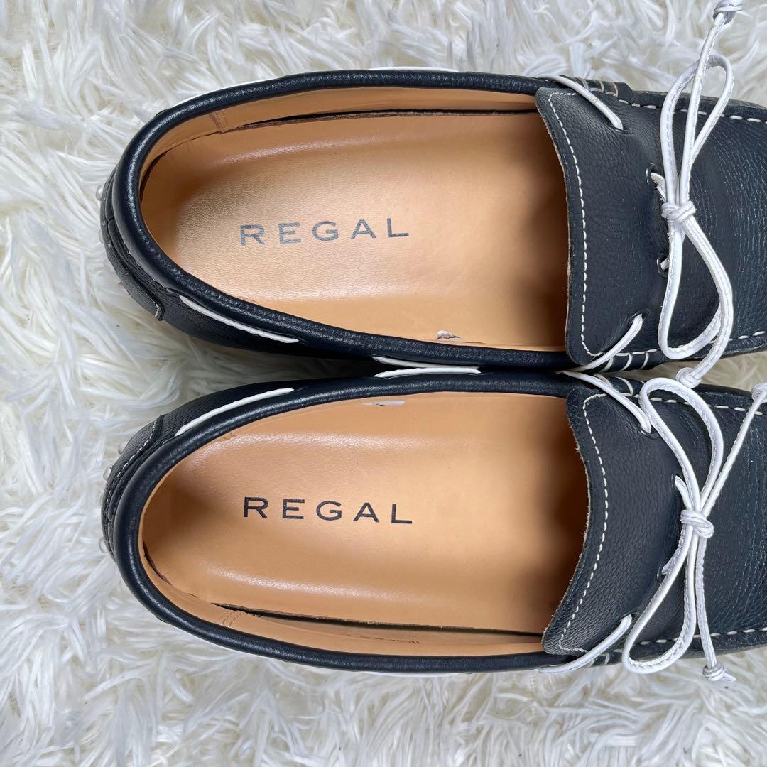 極美品　リーガル　スリッポン　デッキシューズ　ドライビング　954R モカシン