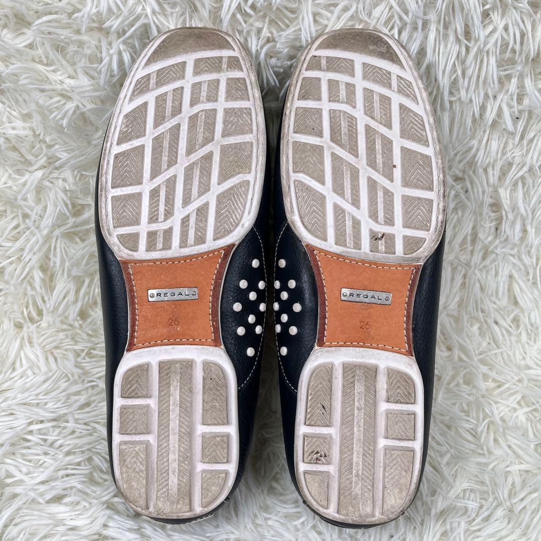 極美品　リーガル　スリッポン　デッキシューズ　ドライビング　954R モカシン