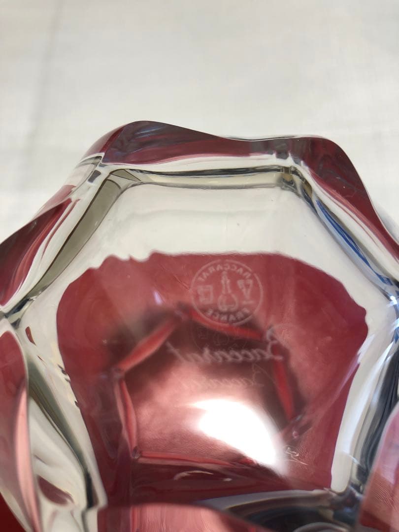 く*ん様 正規品 BACCARAT バカラ 花瓶 COROLLE コローユ フラ